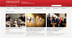 Desktop Screenshot of insightturkey.com